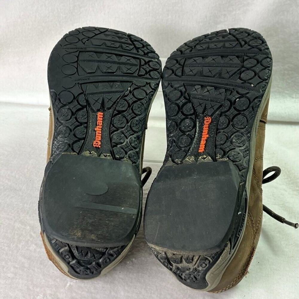 Dunham Shoes Mens 9.5 Oxfords Lexington Brown Leather Waterproof Hiking Shoes - Picture 8 of 12